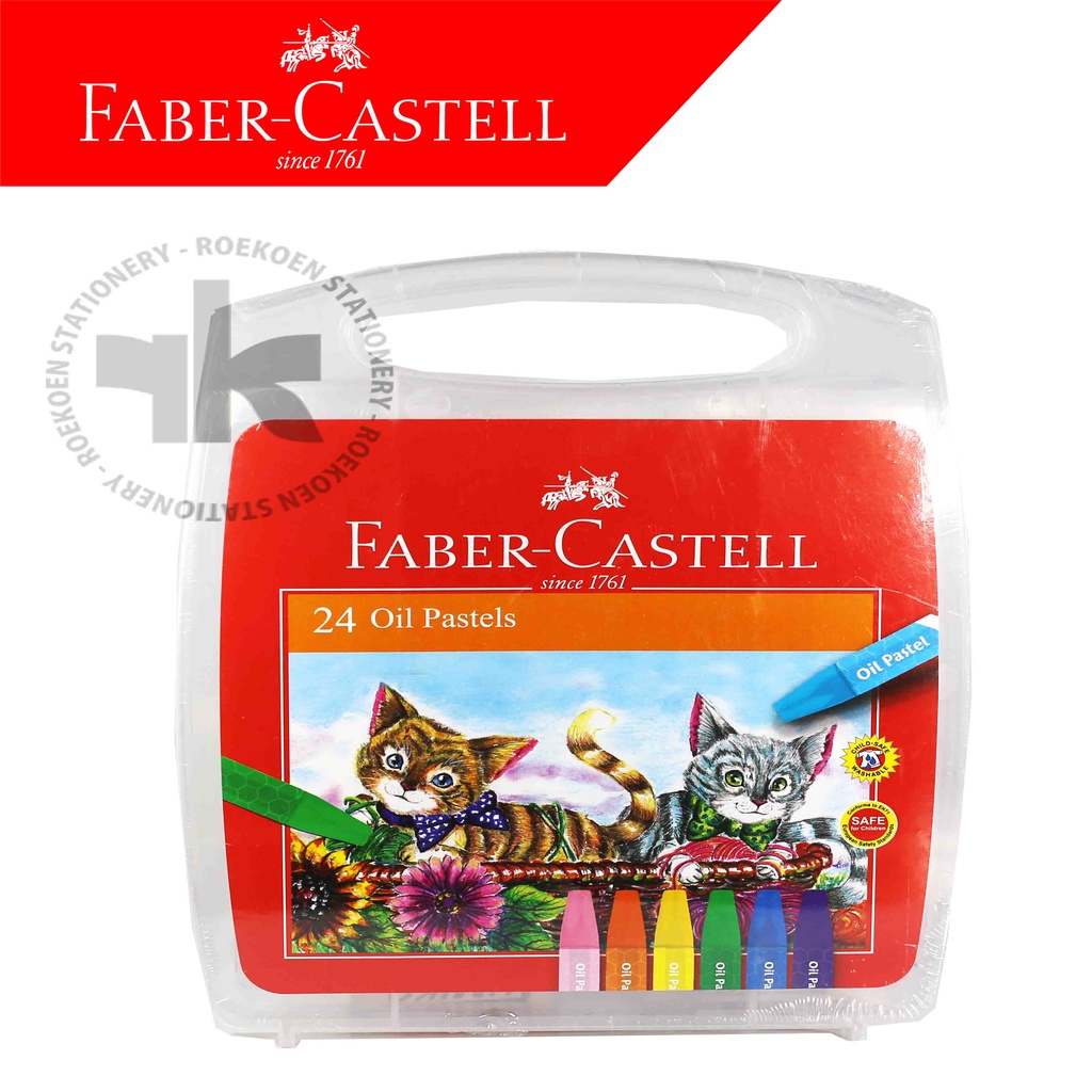

Faber Castell Oil Pastel 24 Warna Hexagonal ECO 120065OC