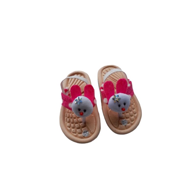 Sandal Baby Anak Perempuan Boneka Cute Usia 1 - 2 Tahun