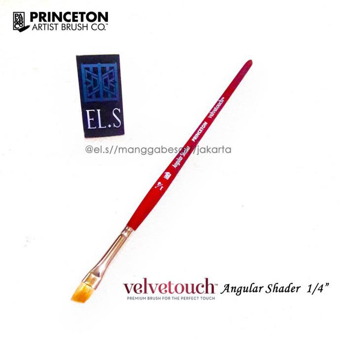 

Update! Princeton Velvetouch Brush Angle Shader 1/4" ( Kuas Lukis ) Terpercaya