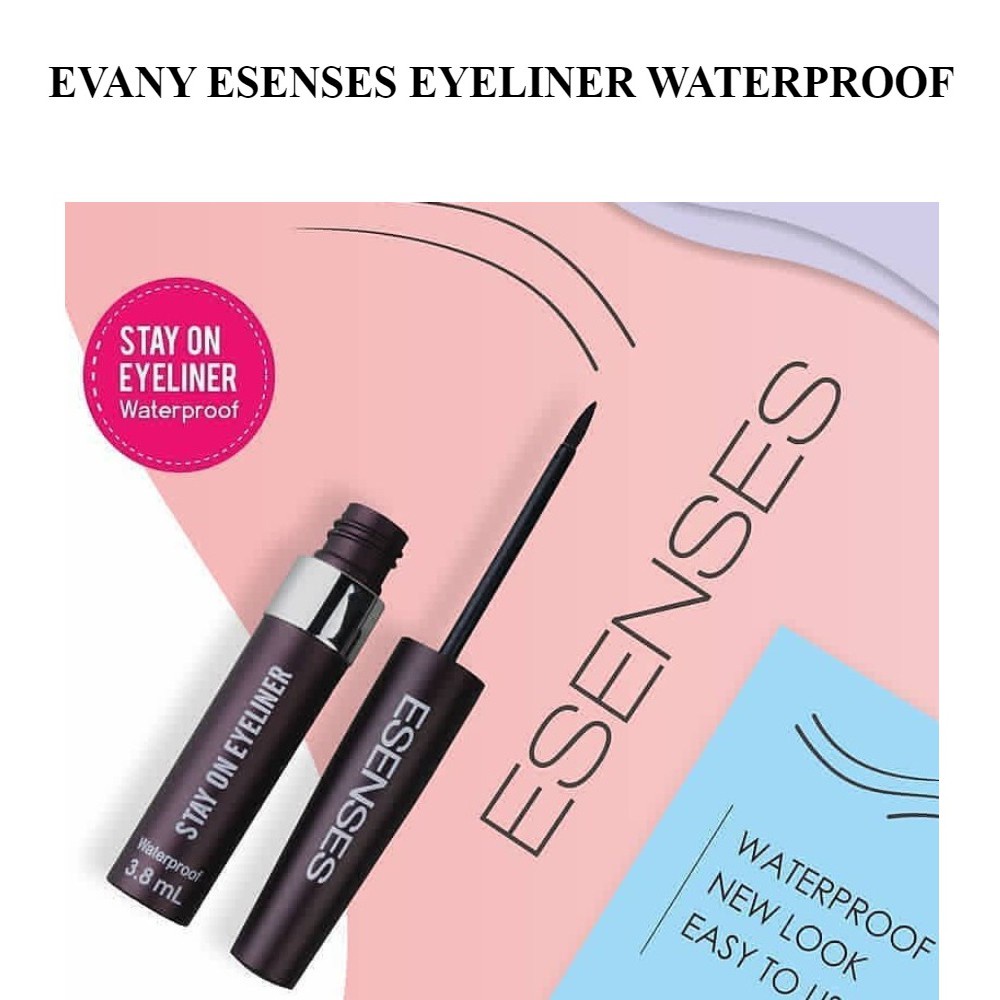 ESENSES Stay On Eyeliner waterproof 4 ml