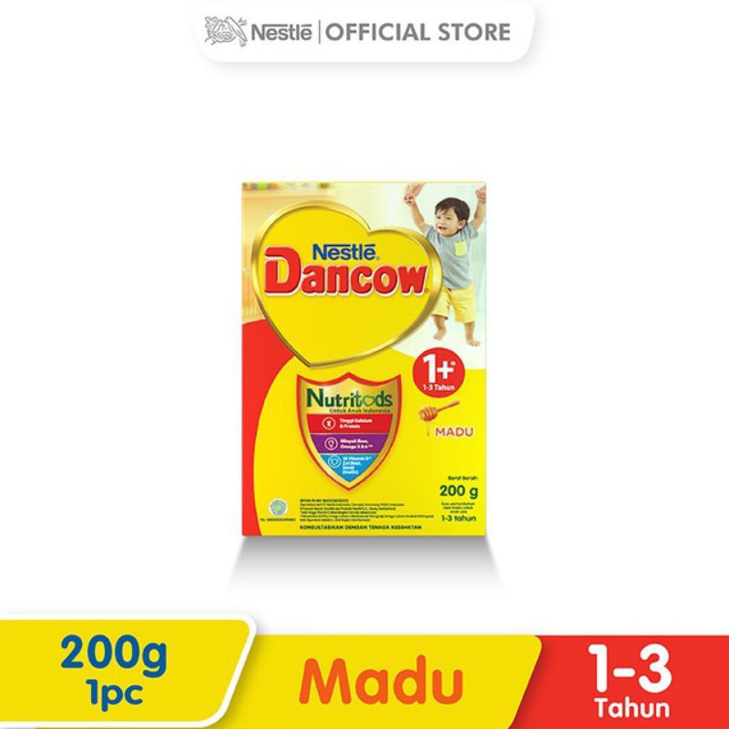 Dancow 1+ 200gram Rasa MaDu Susu Pertumbuhan