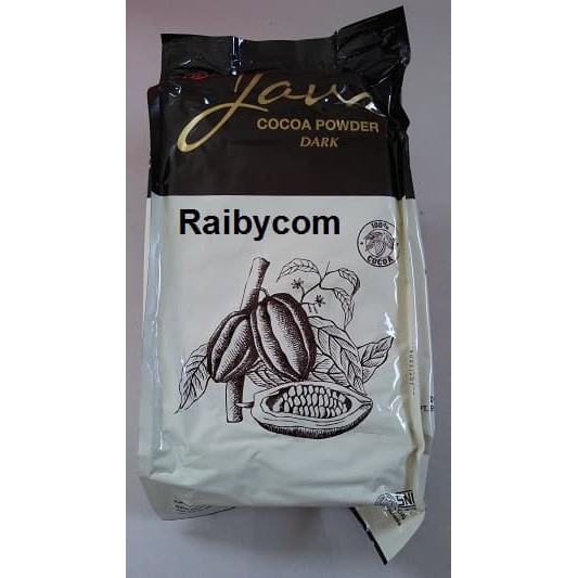 

Coklat Bubuk Dark Chocolate Powder Murni Java BT Kemasan 1kg promo