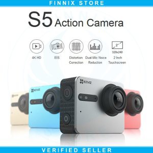 Promo EZVIZ S5 Sport Action Camera Ultra HD 4K 15FPS Built In LCD Touch Screen Berkualitas