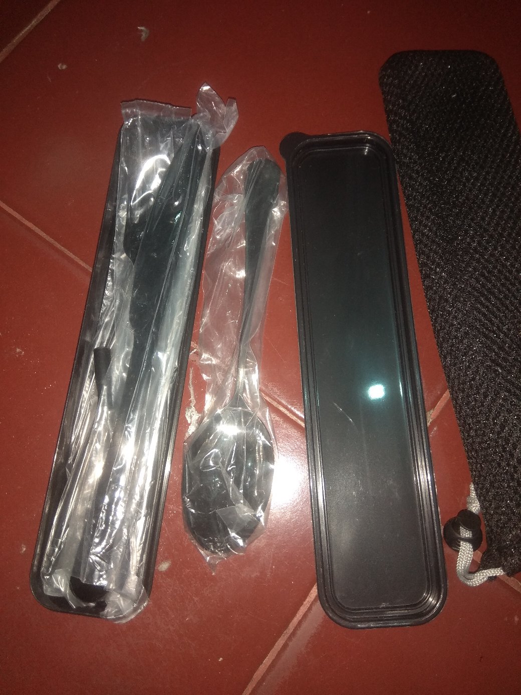 Sendok Garpu Set Wheat Straw Standard Quality / Alat Makan Sendok Set Ramah Lingkungan Pelangi