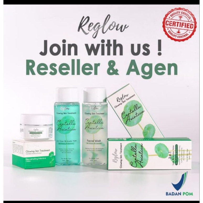 Reglow Paket Glowing Skin Treatment By Dr Shindy Original/Perawatan Kecantikan Wajah Glowing/Reglow 