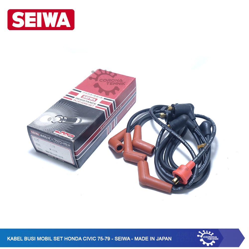 Seiwa  - Kabel Busi Mobil Set Honda Civic 75-79 - Made in Japan