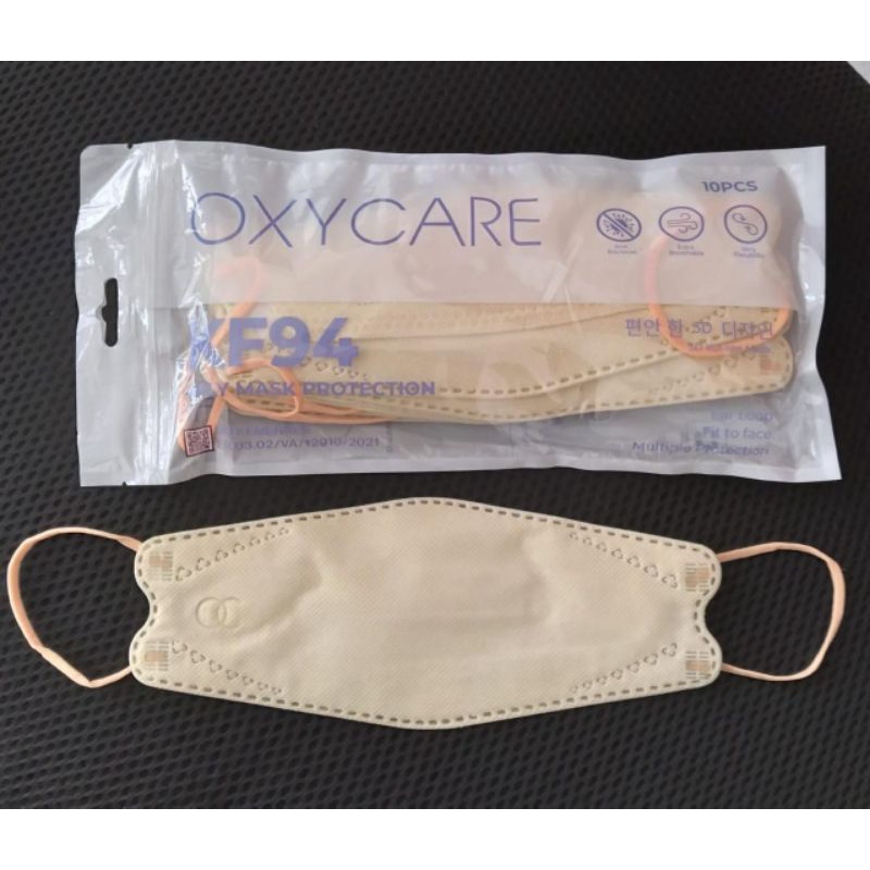 Masker KF94 OxyCare 4ply earloop, Hrg 10pcs/pack