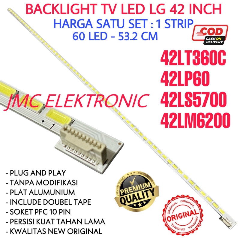 BACKLIGHT TV LED LG 42LS5700 42LS4600 42LT360 42LM6200 42LT560 6922L-0016A 42LS 42LT 42LM