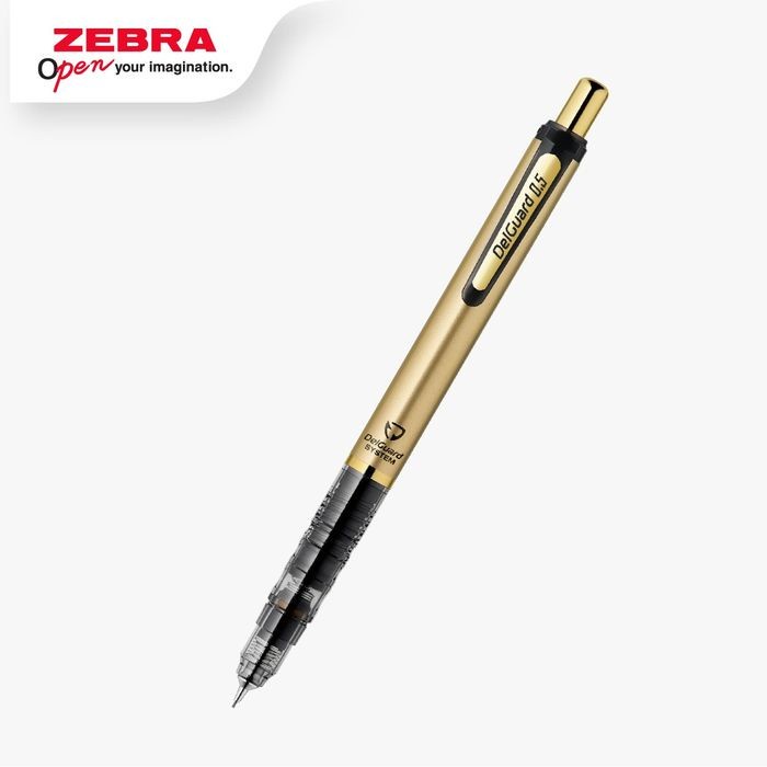 

ZEBRA DELGUARD MECH.PENCIL IN BLISTER LIMITED EDITION - Gold Black promo