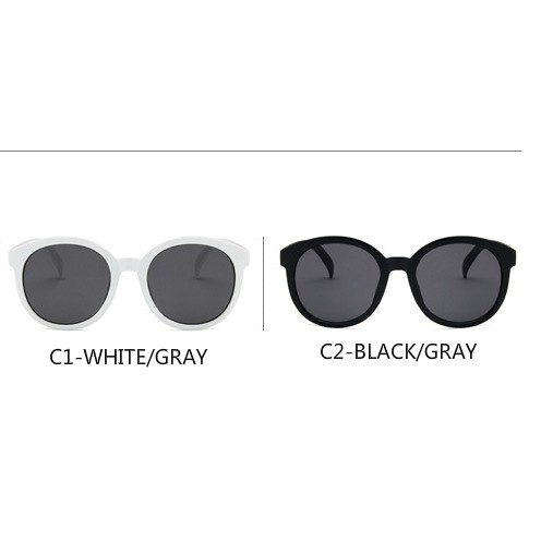 Korean retro round frame fashion ins trend sunglasses