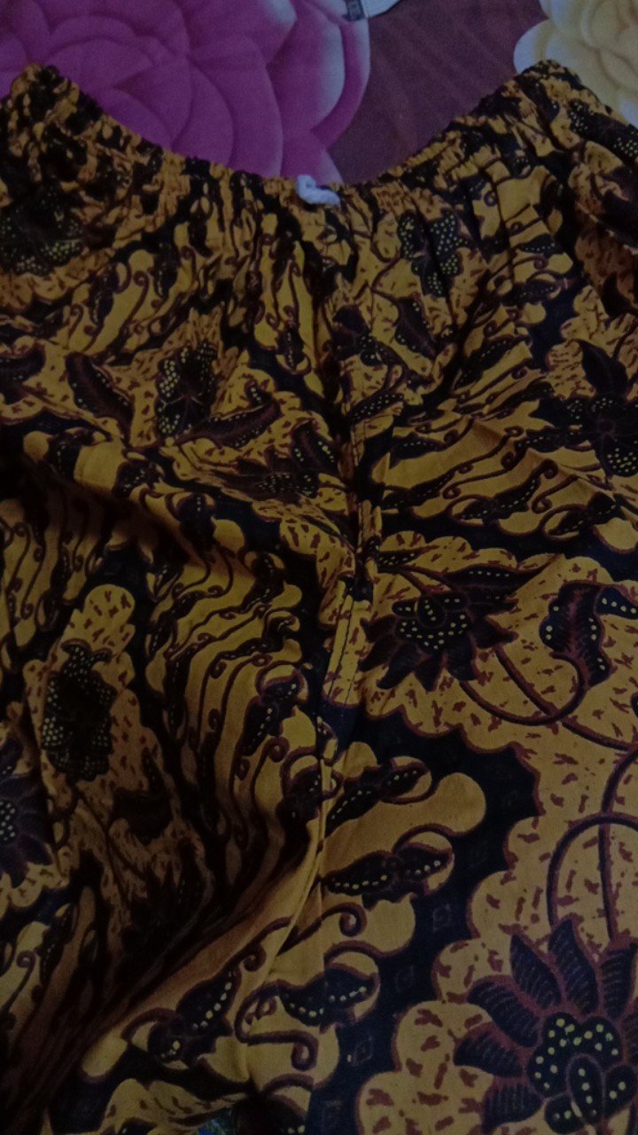 Rs177 Celana Pendek Pria Motif Batik Santai Dewasa 3 4 Clana Cowok Batik Solo Pekalongan Karet