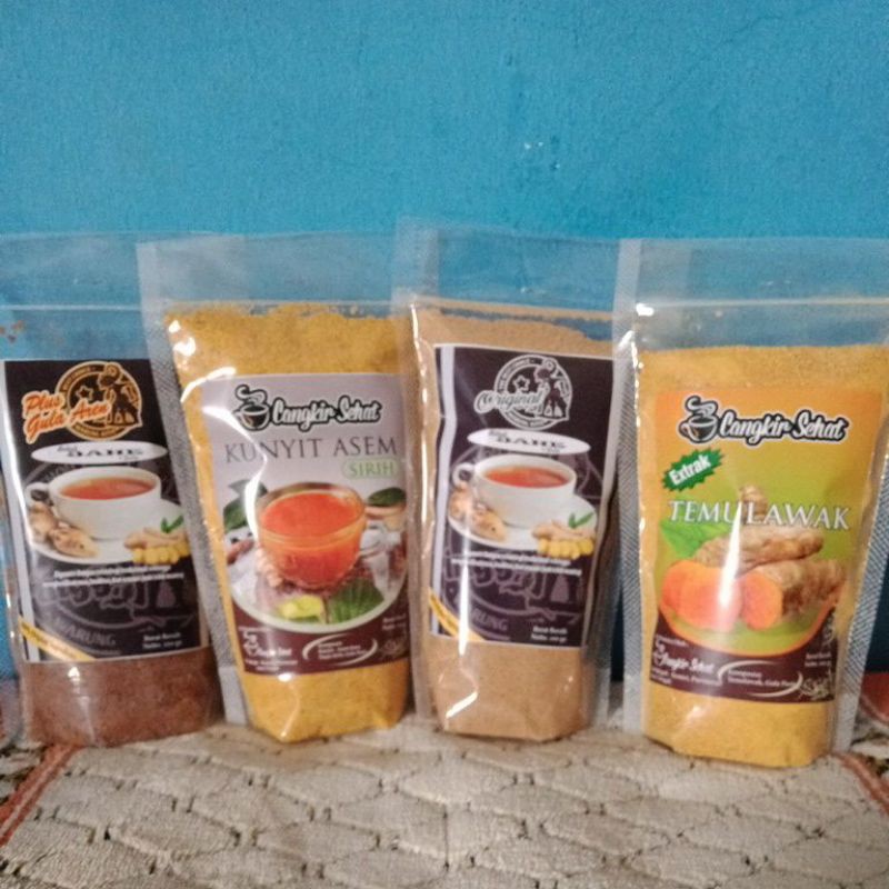 

minuman herbal 1 paket 4 varian 200gr