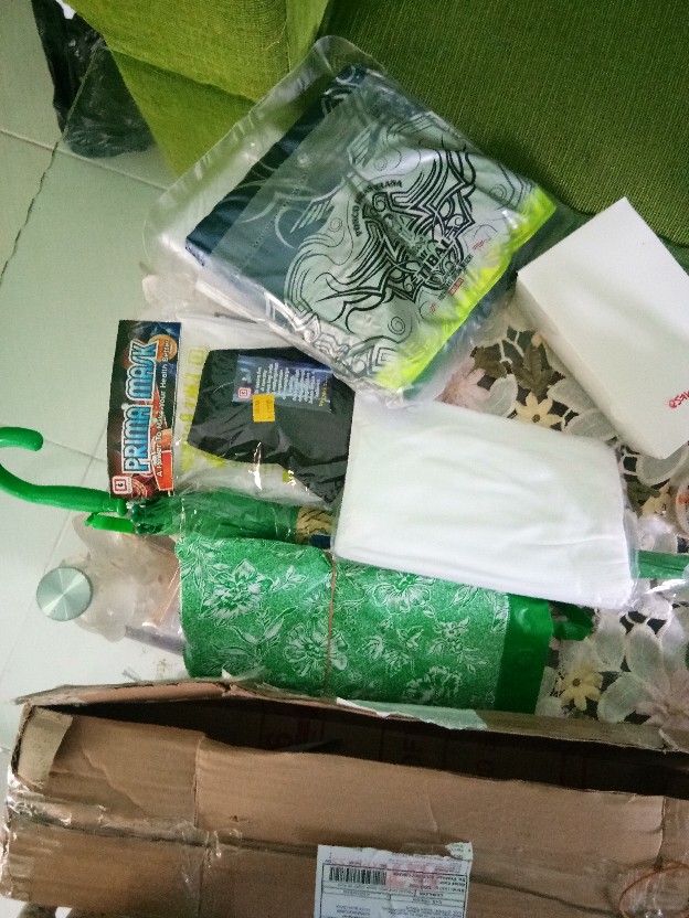Payung Kuping 3d Karakter Premium With Handle Yg Kokoh (free Packing Kardus)