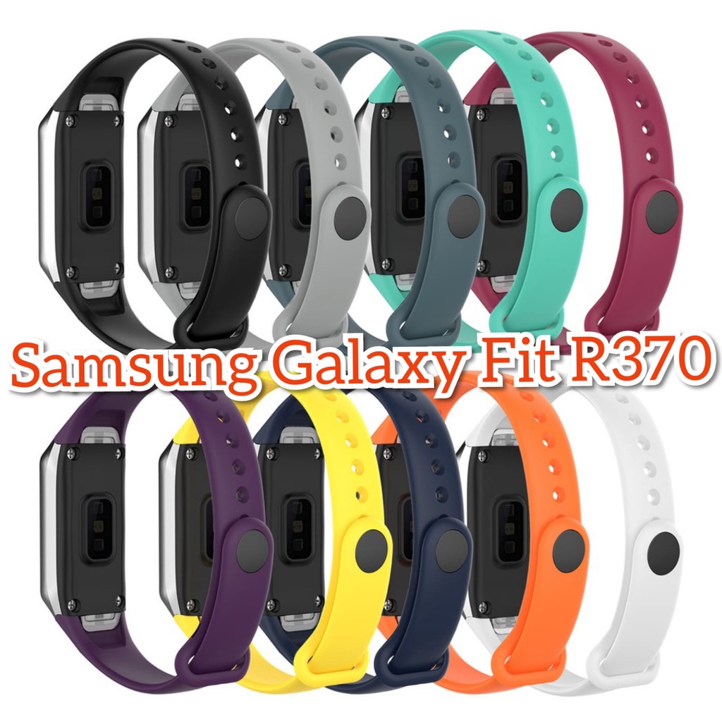 Strap Silikon tali jam untuk Smartband Samsung galaxy Fit 370 R370