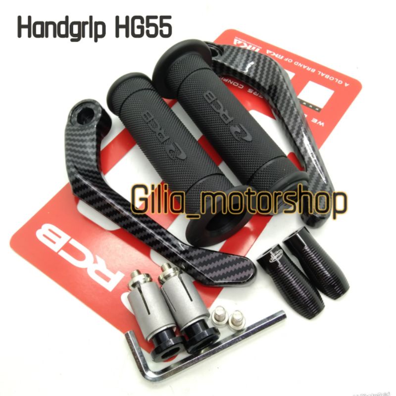 Handgrip Handfat RCB plus Proguard Carbon Kilap Domino Universal Motor