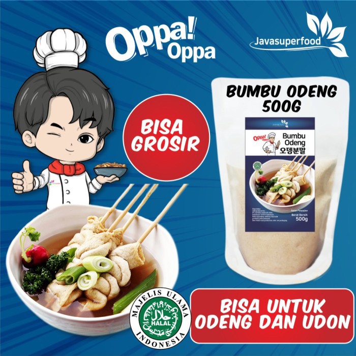 Bumbu kuah Soup Oden Odeng Eomuk Fish Cake Bakso javasuperfood