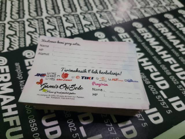 

Sticker pengiriman olshop stiker pengiriman
