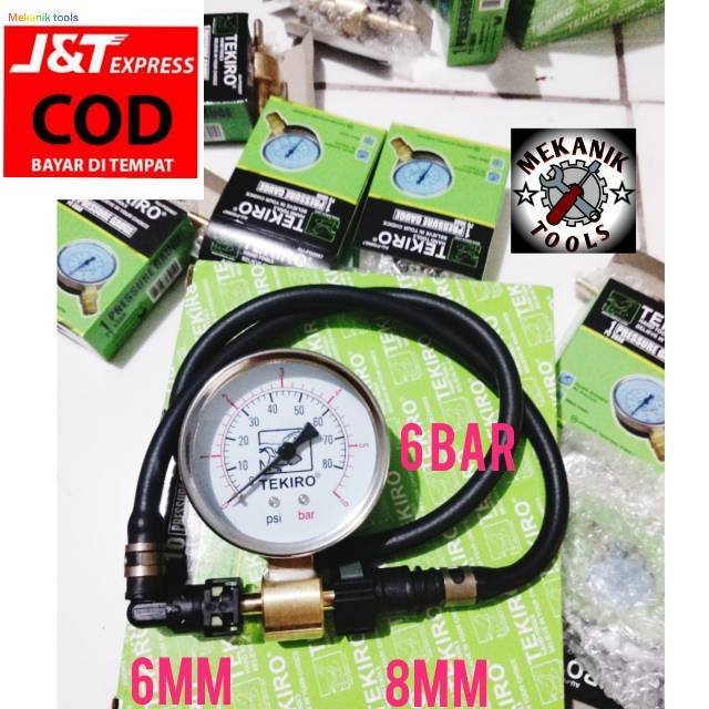 Fuelpump Tester Pressure Gauge Alat tekanan pompa bahan bakar