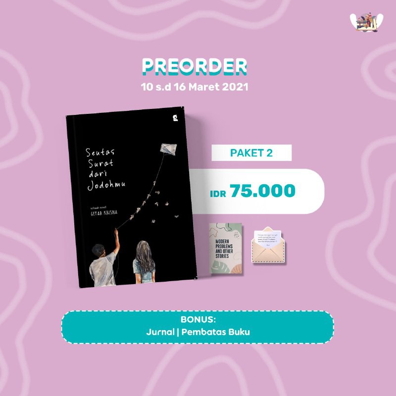 Novel Seutas Surat dari Jodohmu karya Getar Krisna-2