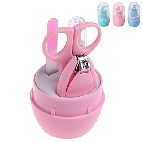 Baby Manicure Set 4-In-1 Gunting kuku Bayi warna random