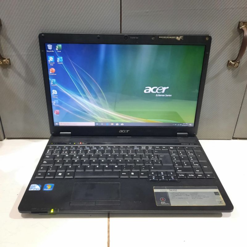 Laptop Acer Ekstensa 5635Z  Ram 2/320Gb intel Pentium Dualcore T4300 Layar 15inch vga Mobile intel 4series family