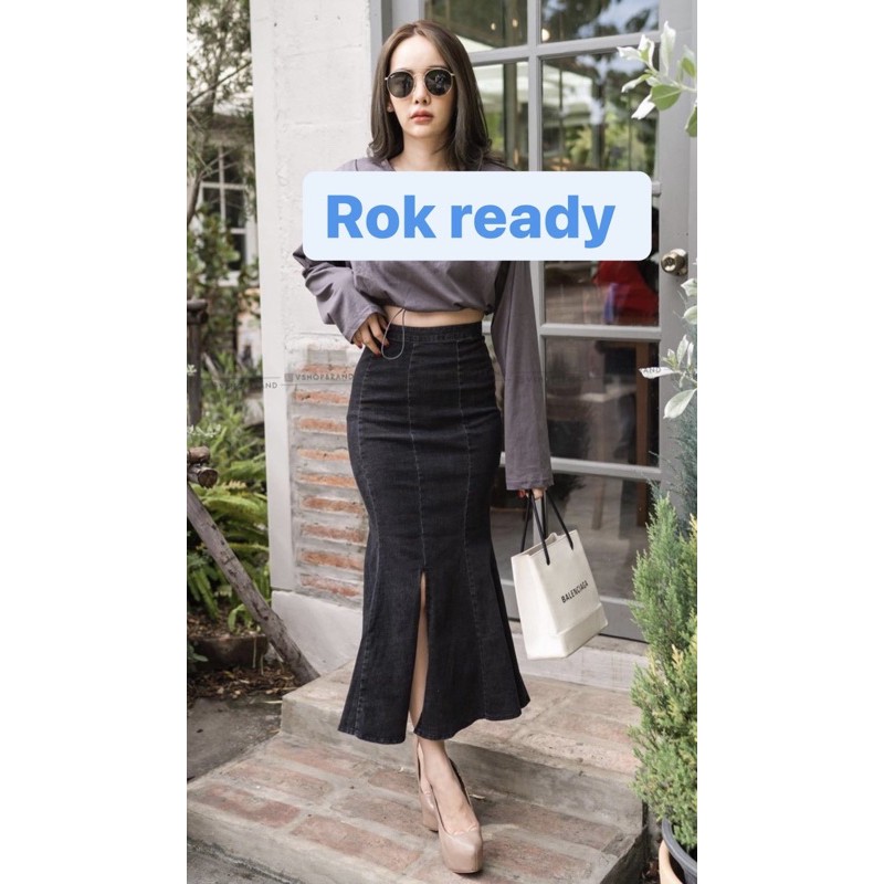 ROK JINS WANITA PANJANG PREMIUM IMPORT BANGKOK BKK