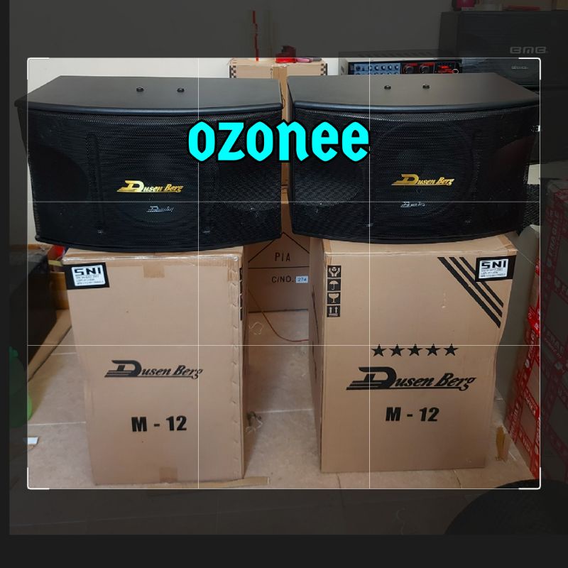 SPEAKER PASIF DUSENBERG 12 INCH M12 ORIGINAL SEPASANG 2 UNIT