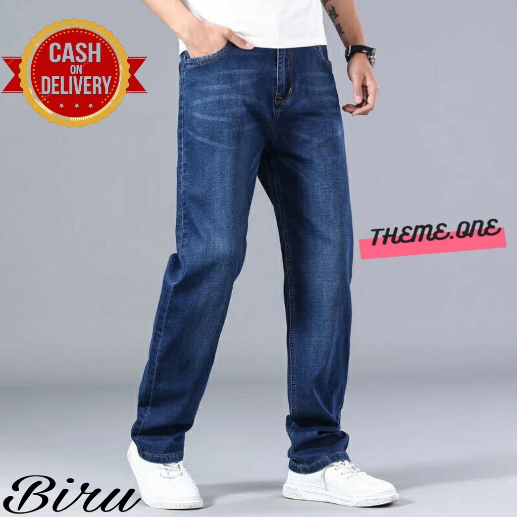 Celana Jins Pria Model Panjang Standart Ukuran 28-38 BiruMuda Biru Garment Hitam // Celana Jeans Pria, Jins , Jins Pria, Jins Boyfriend Wanita, Jins Pria Kekinian, Jins Pria Jumbo, Celana Jins Pria, Celana Jins Pria Kekinian, Celana Jins Pria Jumbo