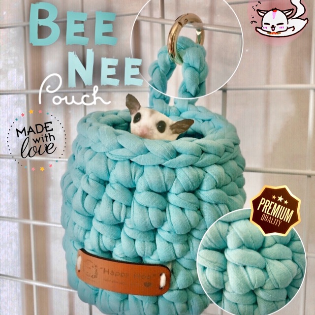 BeeNee Pouch Size S Cotton, Pouch Sugar Glider by JeSugarGlider