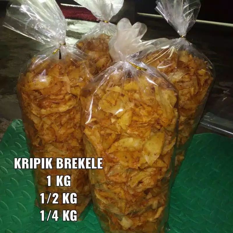 

1/2kg- Kripik Singkong Serut/Kripik Brekele/Rasa Pedas Aroma Daun Jeruk