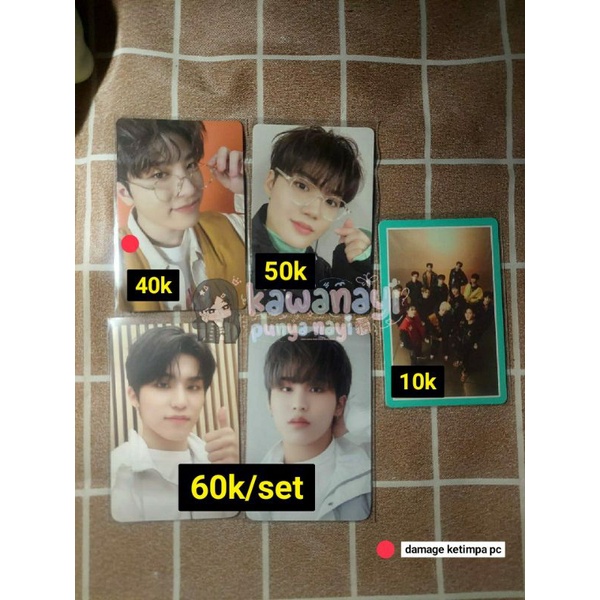 [ ready ] treasure the second step chapter one pc album green ver selfie doyoung junghwan dan pob kt