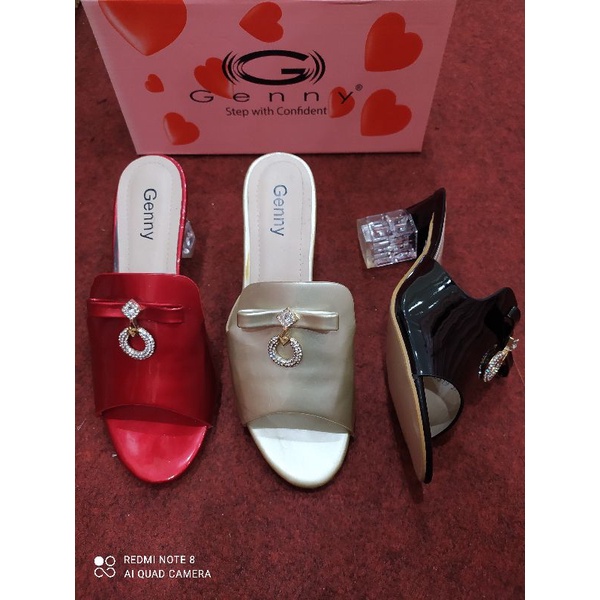 sandal Genny hak 5cm promo
