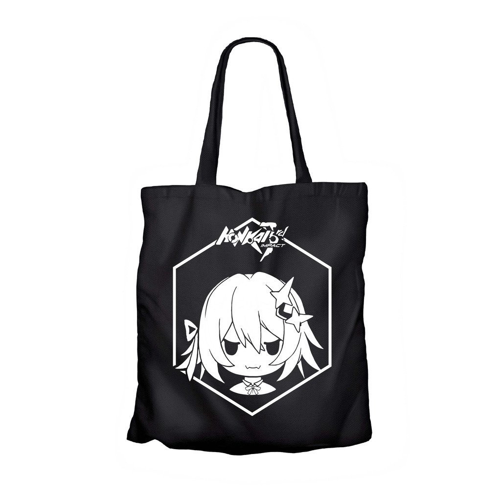 Tote bag japan game ROZALIYA OLENYEVA CHIBI ICON - HONKAI IMPACT material canvas