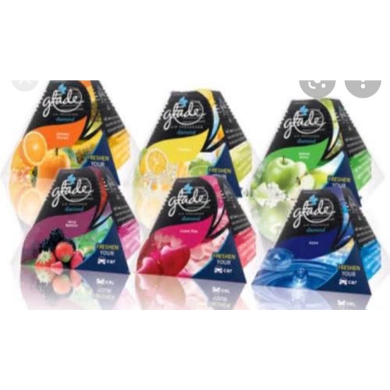 Glade Diamon  Pengharum Mobil 80ML