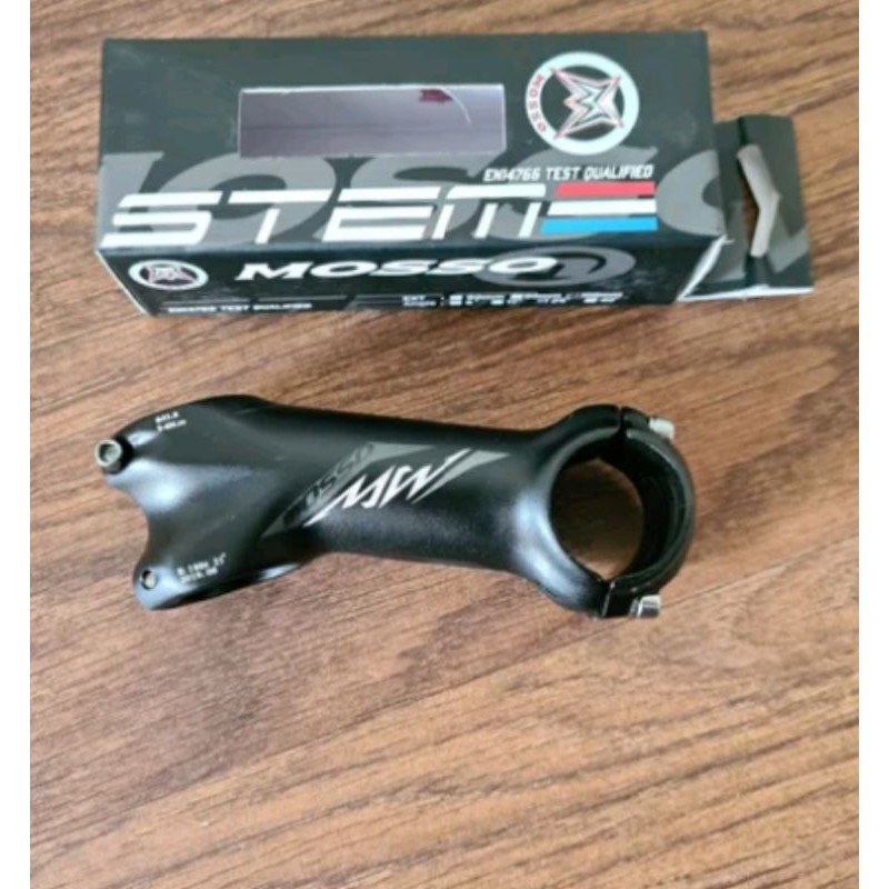 Stem mosso panjang 10 cm angle 25 derajat. 31.8 x 100 mm alloy oversize stem sepeda bicycle parts komponen sepeda Bisa roadbike balap road bike MTB Hybrid