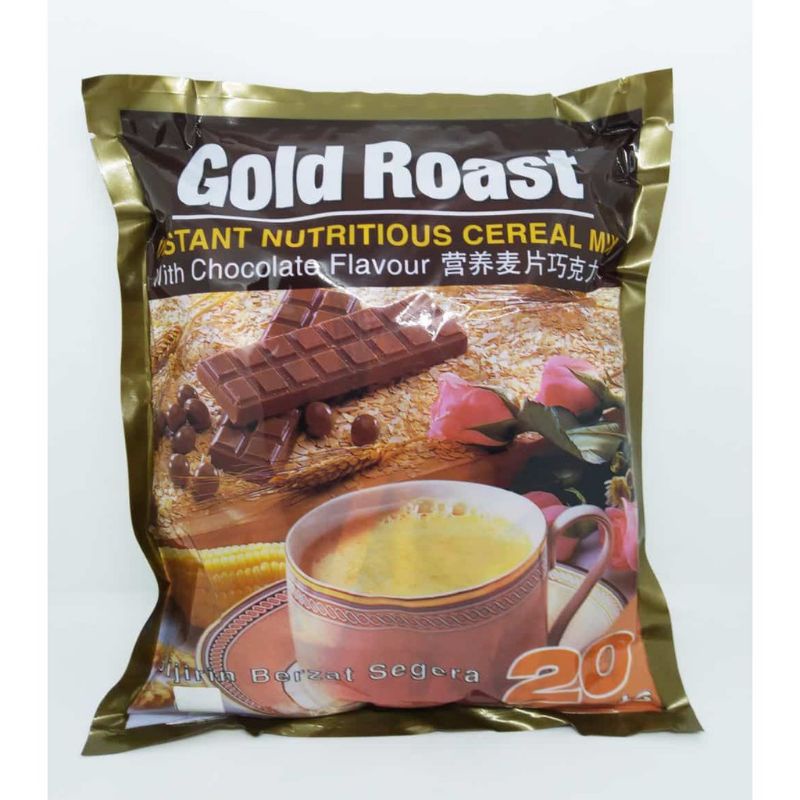 

GOLD ROAST CEREAL CHOCOLATE ISI 20 - SEREAL INSTANT MIX