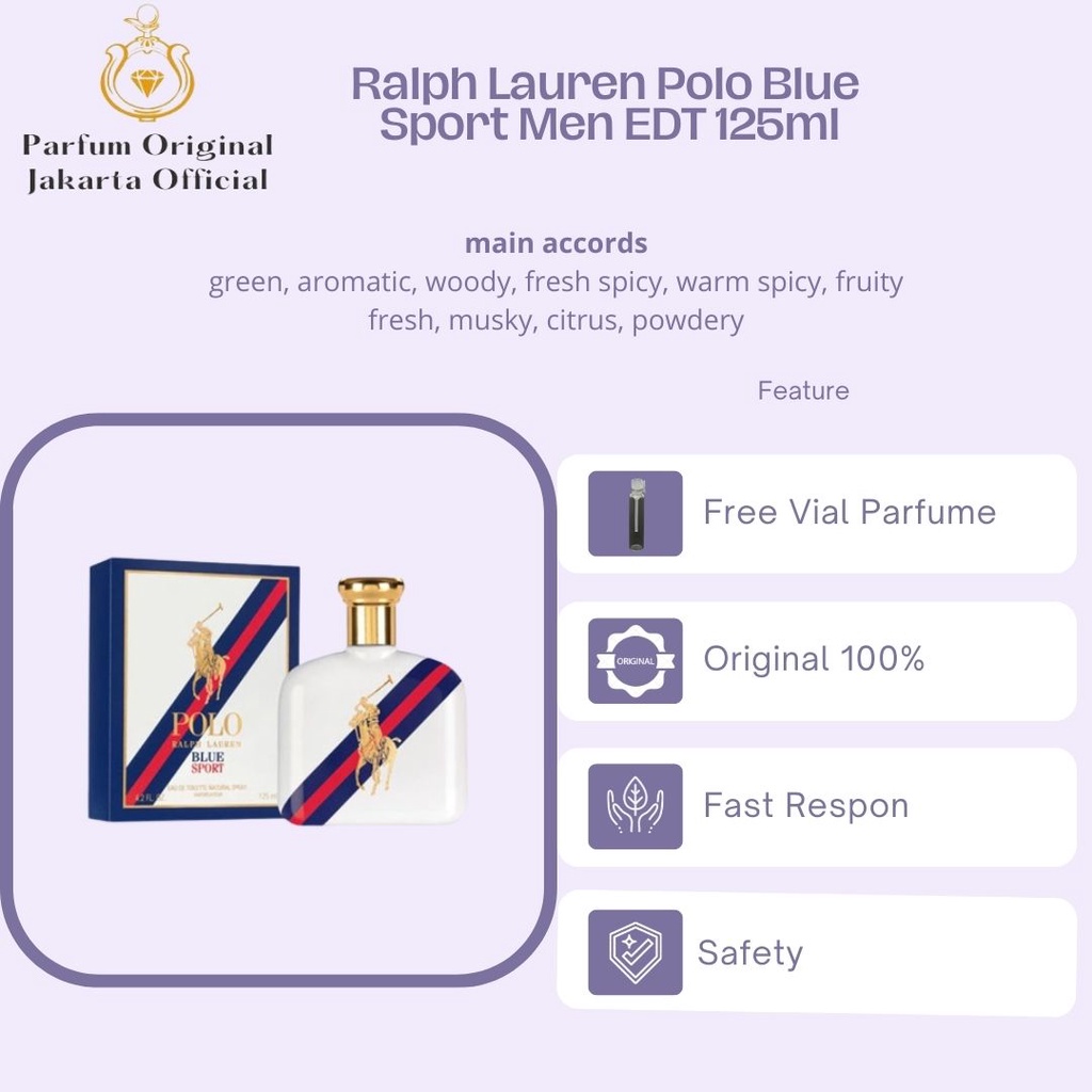 Parfum Parfume Perfume Asli Perawatan Kecantikan Original Import Branded Pria Laki Laki Cowok Ralph 