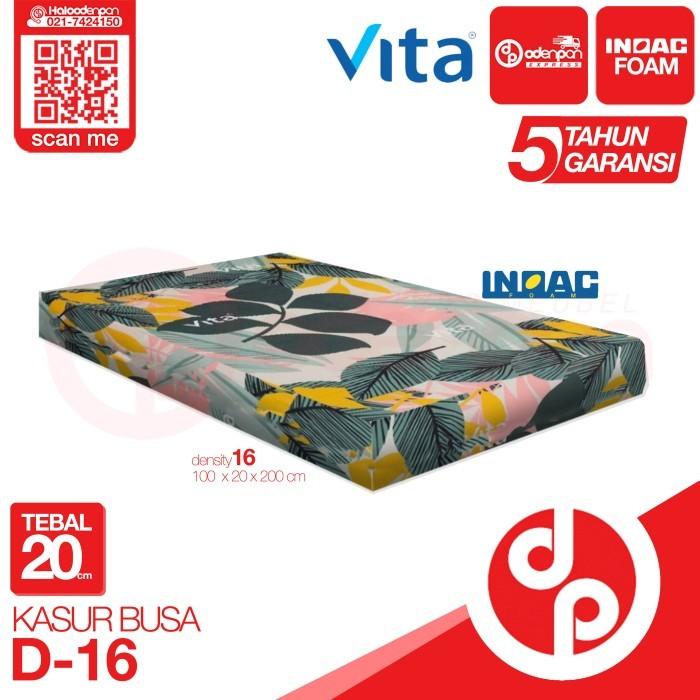 Kasur | Kasur Busa Inoac Vita Foam 120 X 200 Tebal 20 Cm Garansi - [Odenpan]