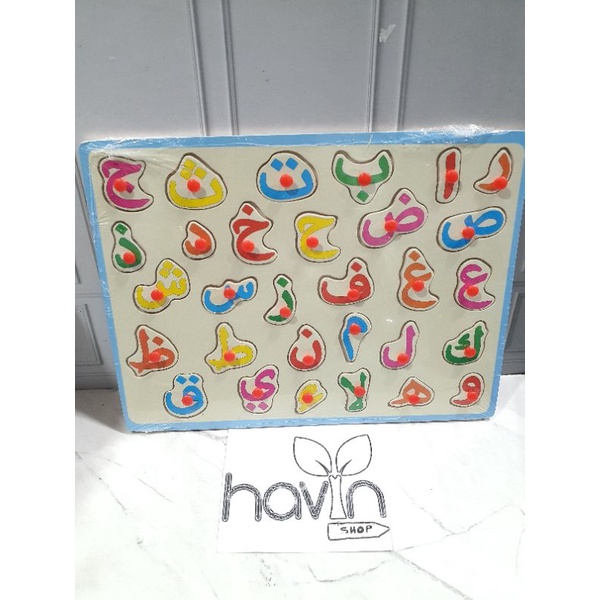 PUZZLE KAYU/PUZZLE KNOB KAYU-HIJAIYAH KNOB