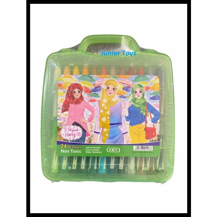 

Perlengkapan Alat Tulis Mewarnai Crayon Kiky Kiki Isi 24 Pcs