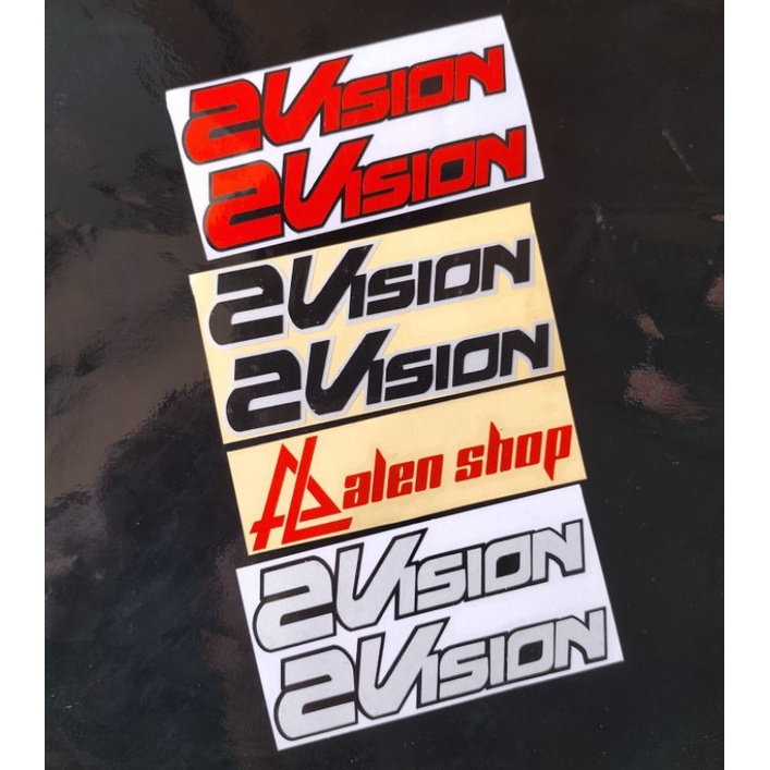 STIKER CUTTING HELM 2VISION