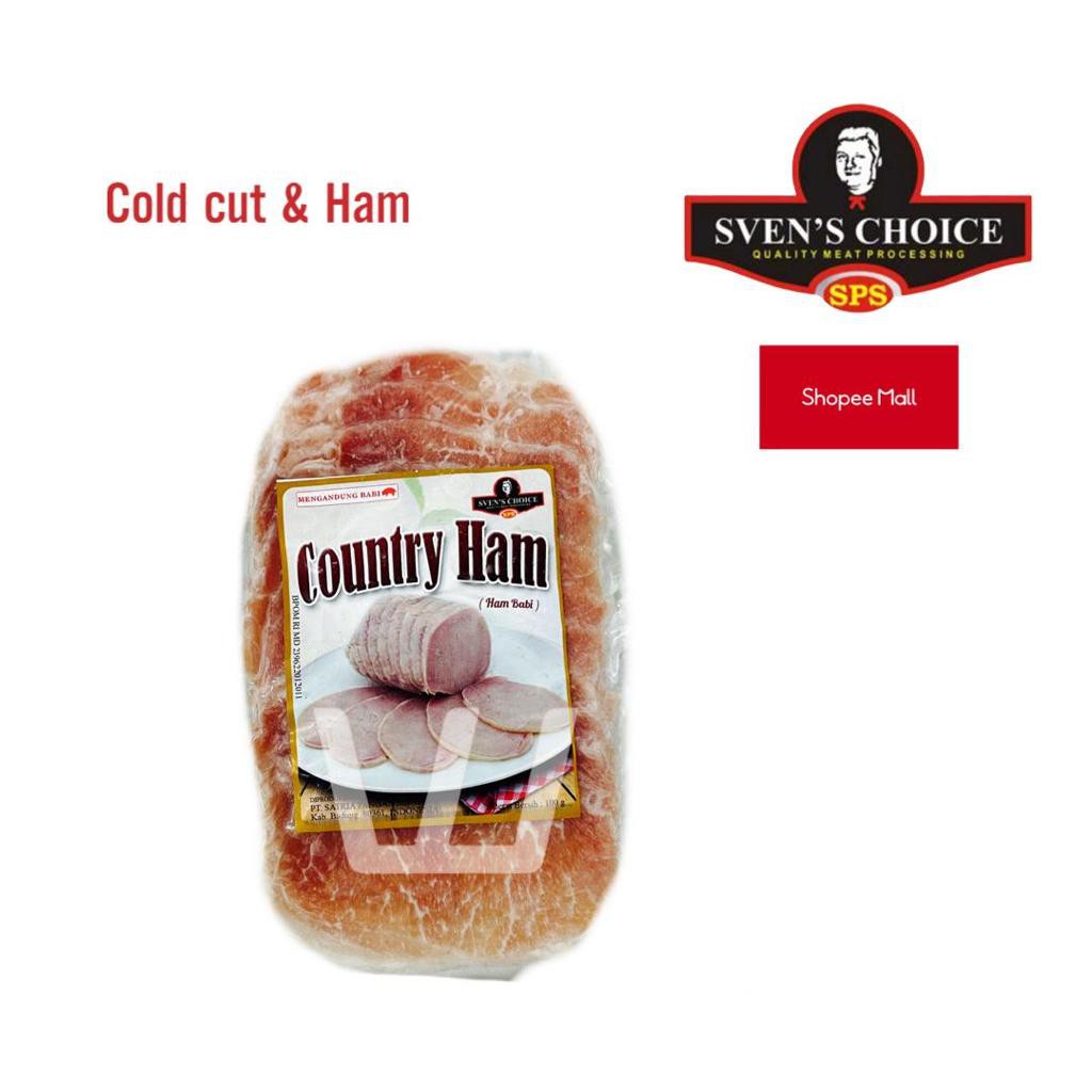 

Country Ham Sven's Choice 100g non halal Sven daging ham
