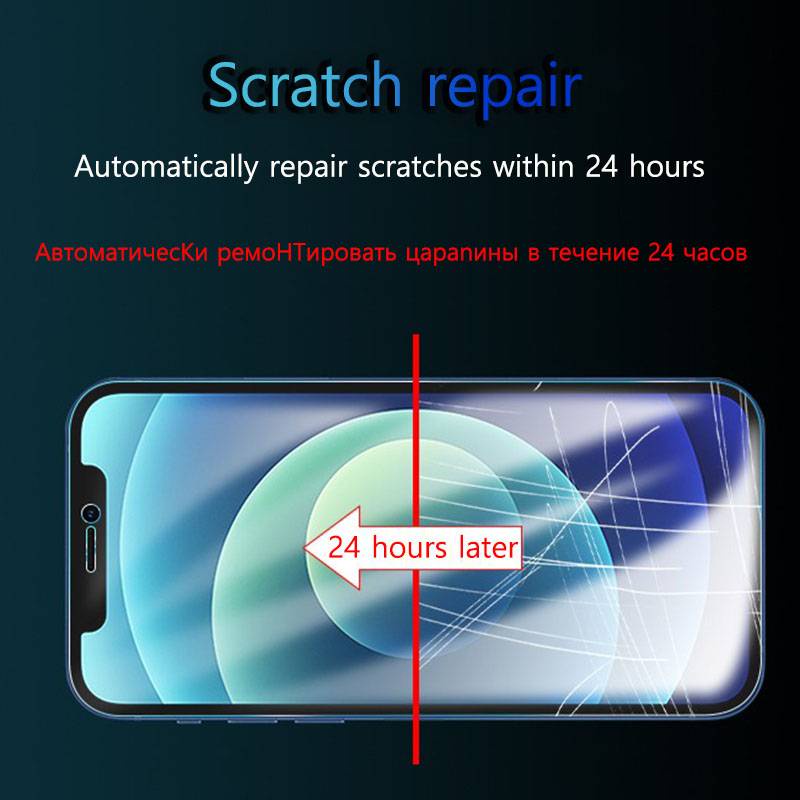 21D Hydrogel Film Screen Protector 11Pro Max For iPhone 11 12 Pro Max Mini  7 8 Plus X XS Max XR SE 2020