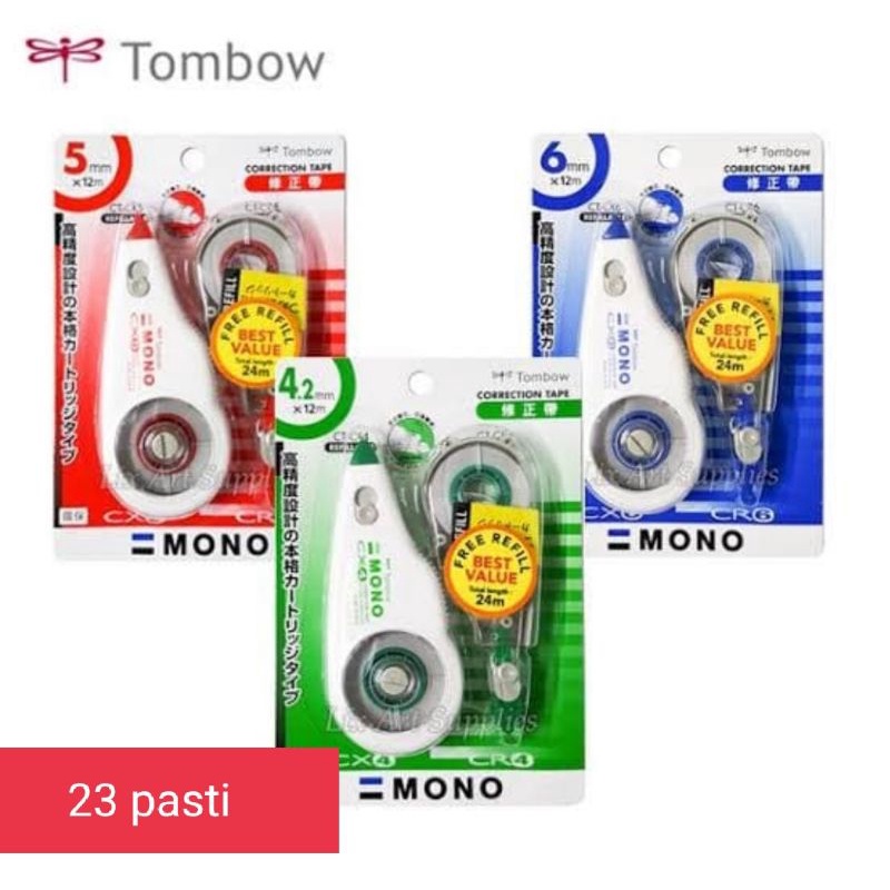 

corection tape/tip x tombow mono