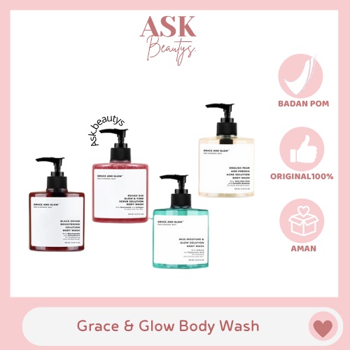 Grace And Glow Body Wash/ Grace &amp; Glow Body Serum