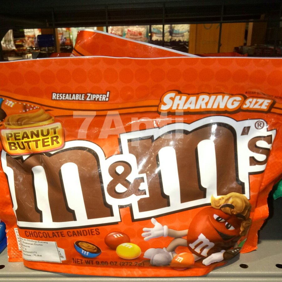 

m&m's chocolate candies peanut butter 272,2gr