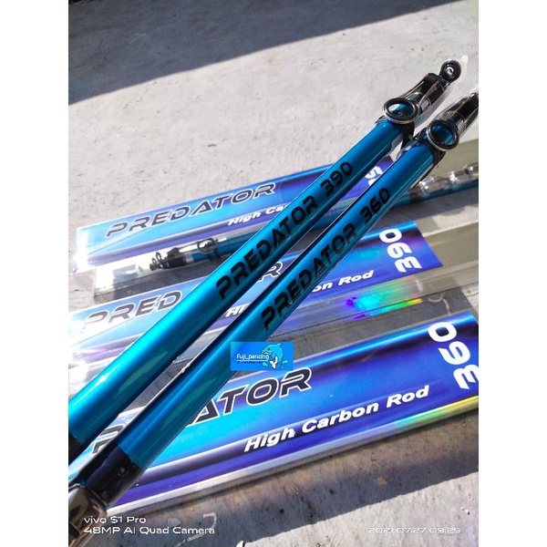 JORAN HINOMIYA PREDATOR CARBON UKURAN 360CM 390CM.  -Dapat pelindung packing 3 lapis-