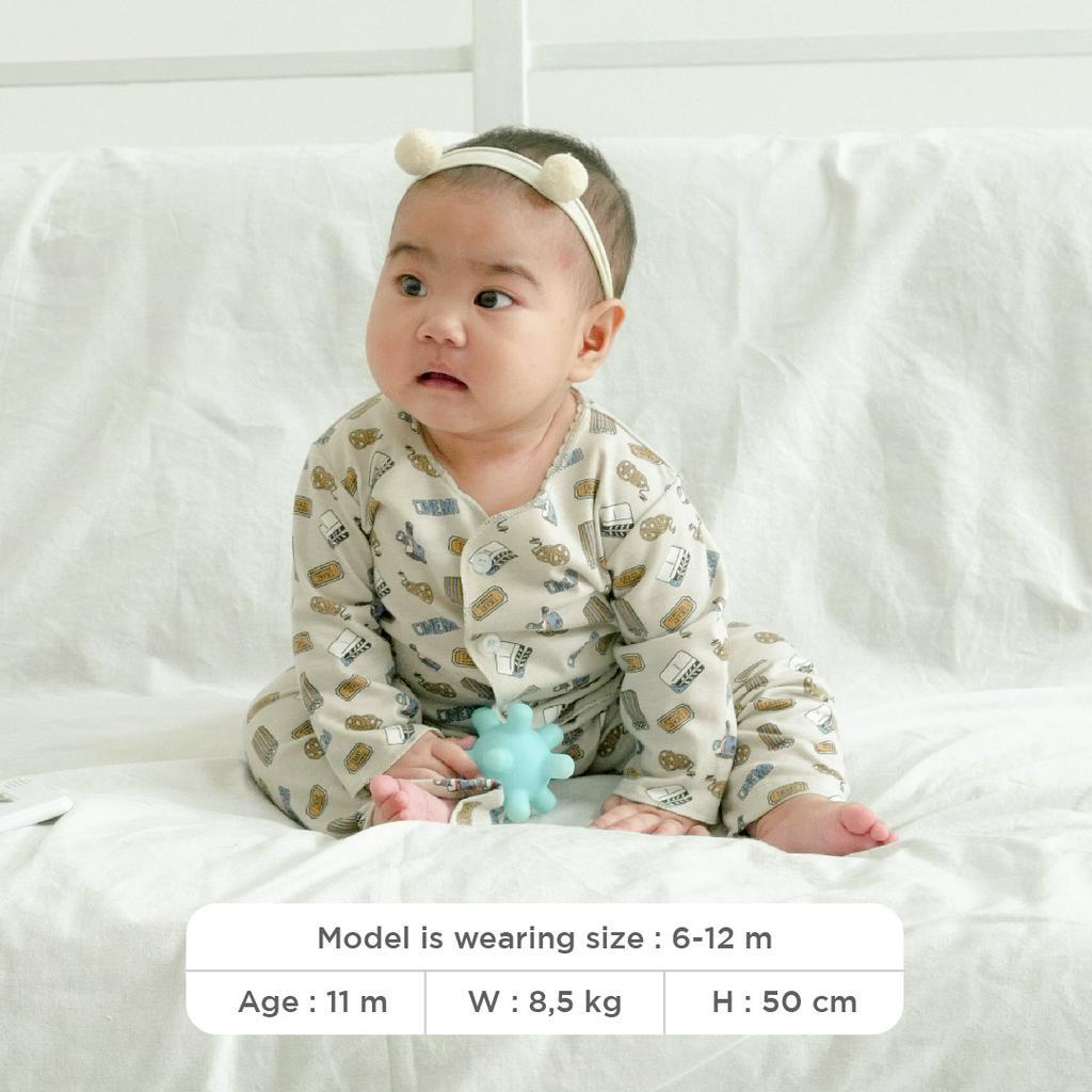 Little Palmerhaus -Little Wear RETRO Long Sleeve Setelan Bayi Panjang