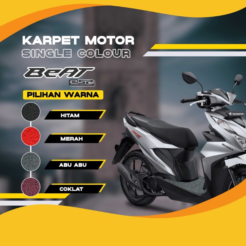Karpet Mie Bihun Motor New Honda Beat / Karpet Beat Street 2020 Murah
