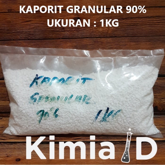 Kaporit Granular 1Kg - Kaporit Granular 1 Kg - Kaporit Granular - Klorin - Pembersih Kolam Air Kolam